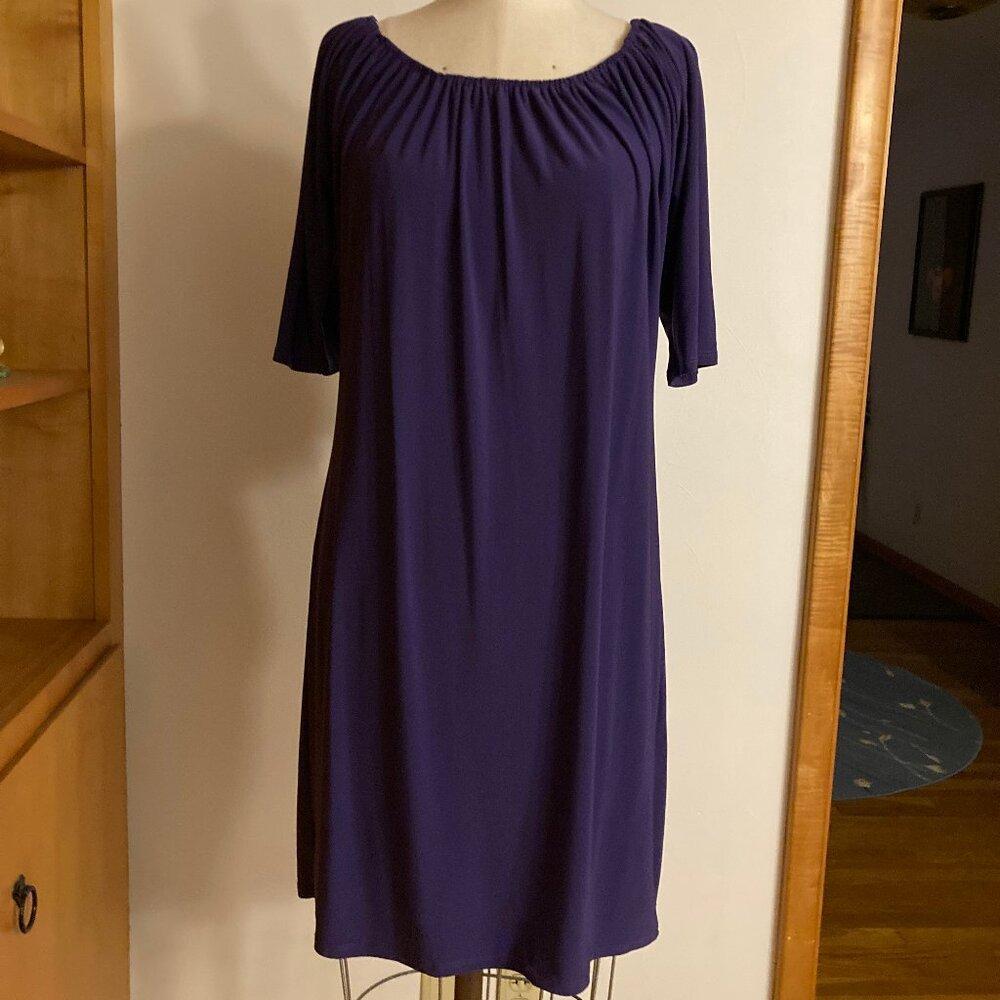 Tiana B Purple Sundress Resort Beach Vacation